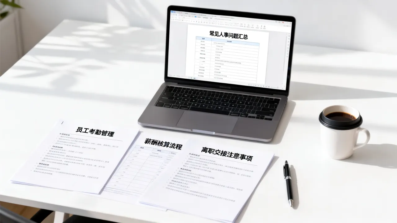 从人事的事怎么处理?人事的事有哪些常见问题-图1 从人事的事怎么处理?人事的事有哪些常见问题-图1