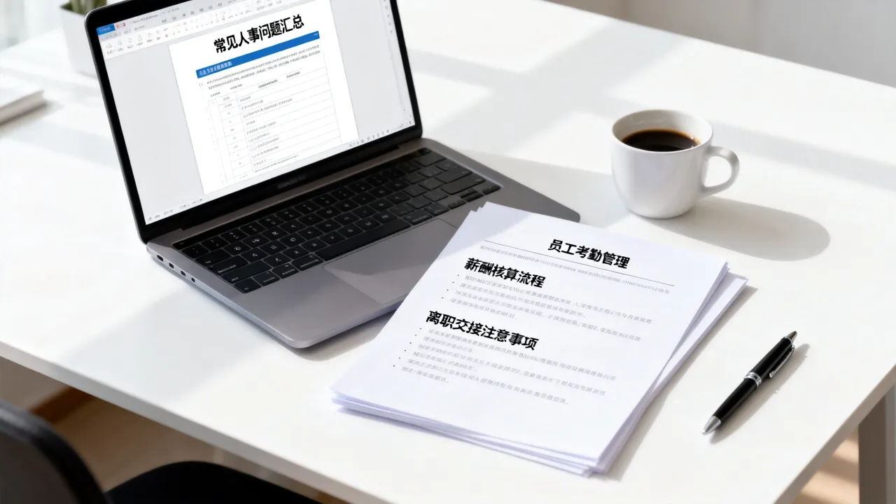 从人事的事怎么处理?人事的事有哪些常见问题-图3 从人事的事怎么处理?人事的事有哪些常见问题-图3
