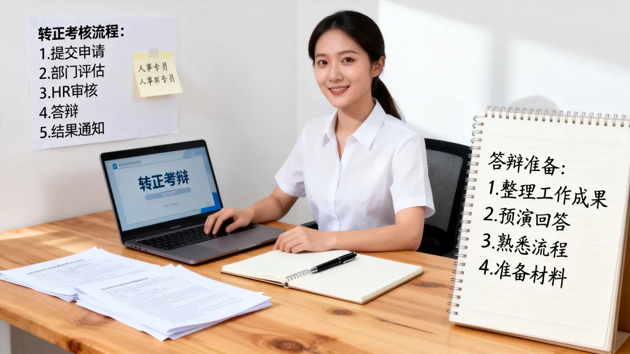 人事专员转正考核的流程是什么？，转正答辩如何准备