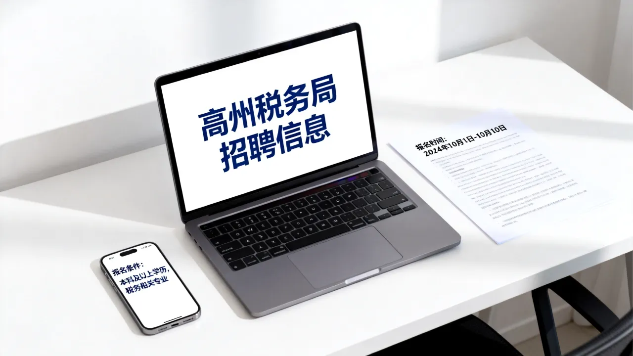 高州税务局招聘信息在哪里查看,怎么查询报名条件