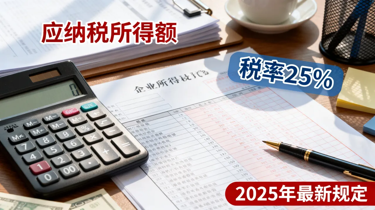 如何征税?企业所得税怎么算,2025年最新规定