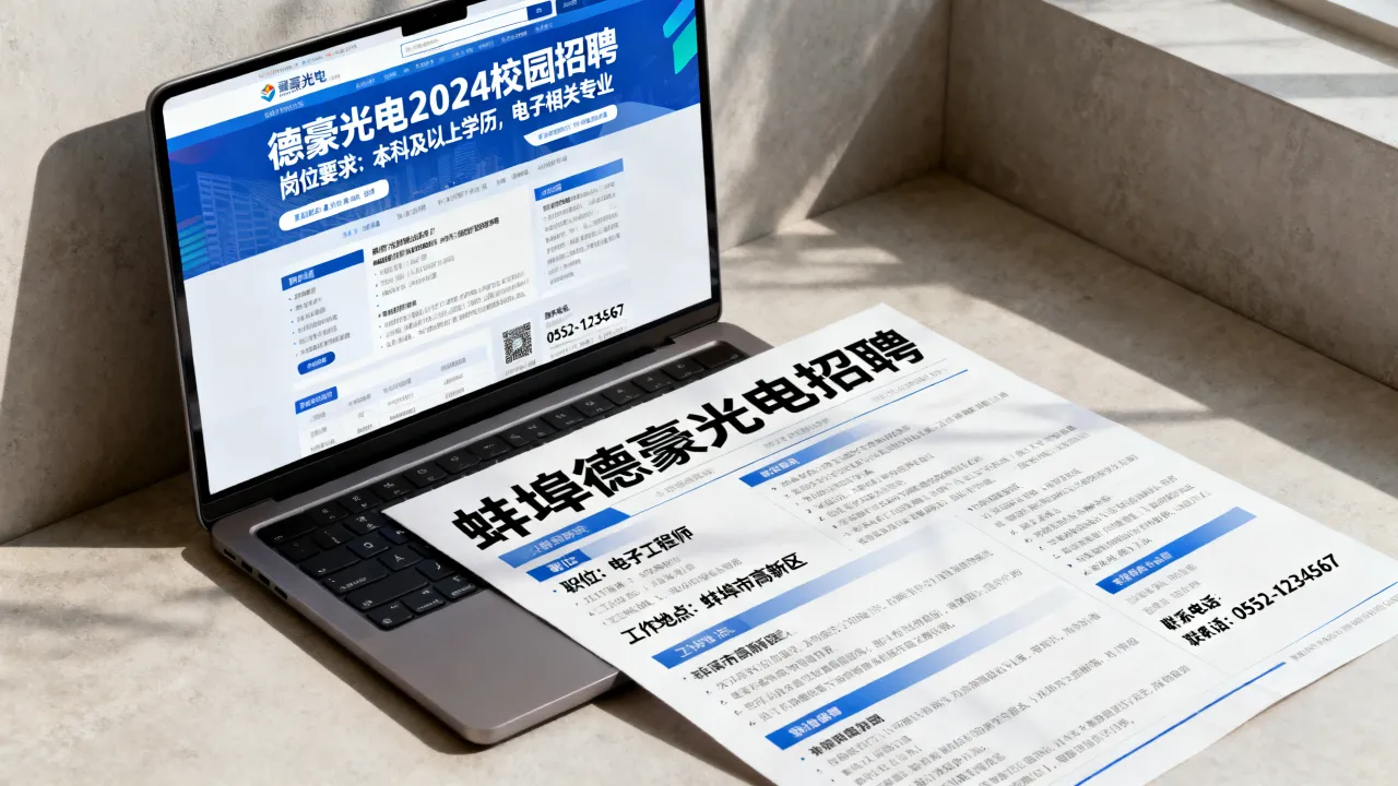 蚌埠德豪光电招聘信息靠谱吗,蚌埠德豪光电招聘信息在哪看?-图1 蚌埠德豪光电招聘信息靠谱吗,蚌埠德豪光电招聘信息在哪看?-图1