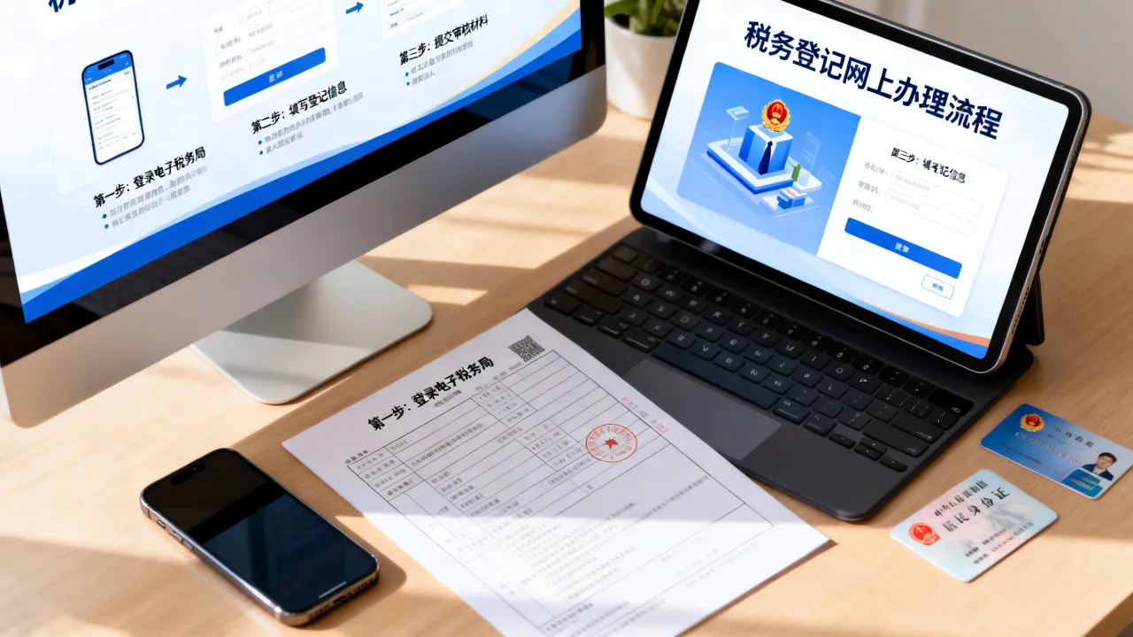 如何办理税务?税务登记网上办理流程有哪些?
