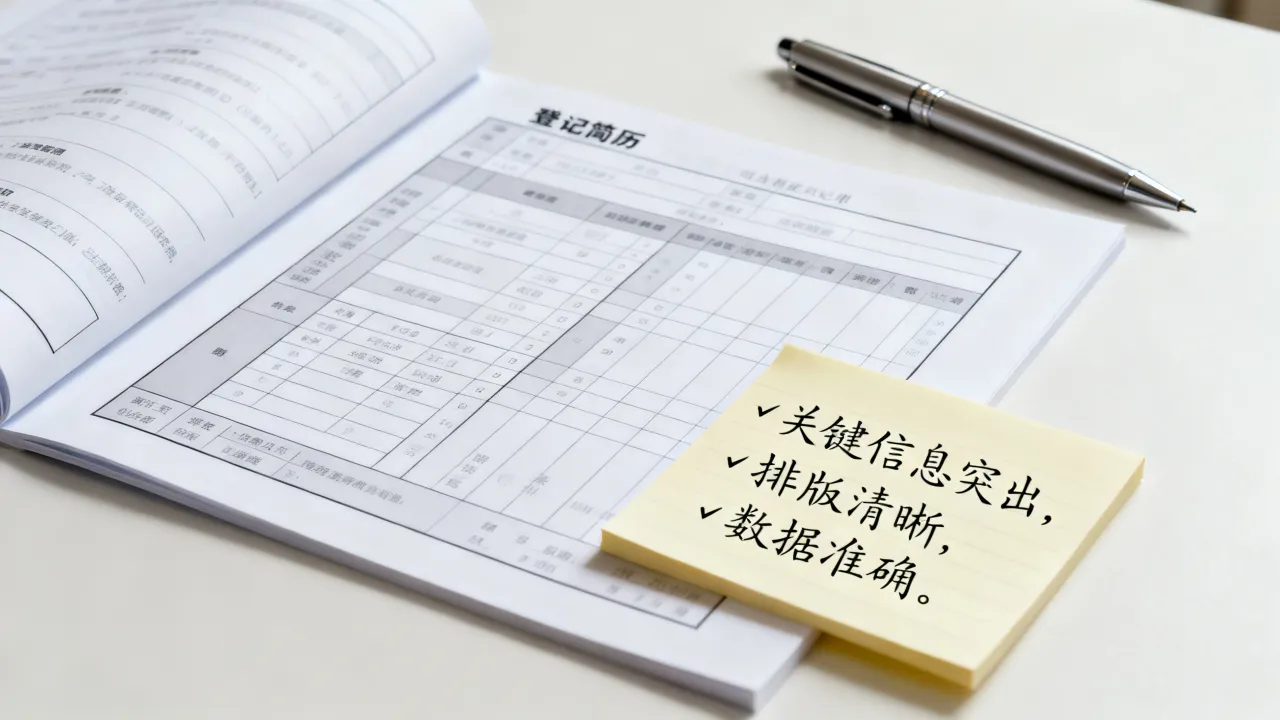 登记表简历怎么写才能突出重围?,登记表简历填写技巧-图3 登记表简历怎么写才能突出重围?,登记表简历填写技巧-图3
