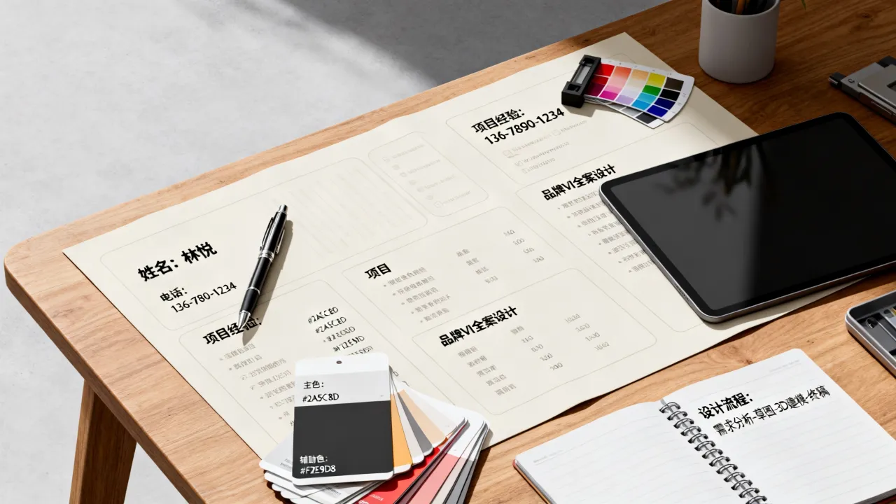 设计师怎么写简历?设计师简历模板怎么写才能吸引HR?-图3 设计师怎么写简历?设计师简历模板怎么写才能吸引HR?-图3