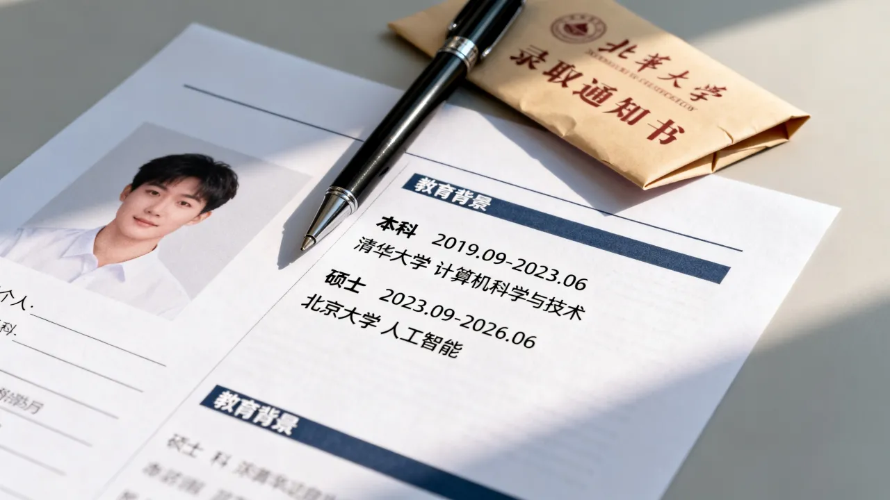 简历学历怎么写,个人简历中的学历怎么填写-图2 简历学历怎么写,个人简历中的学历怎么填写-图2