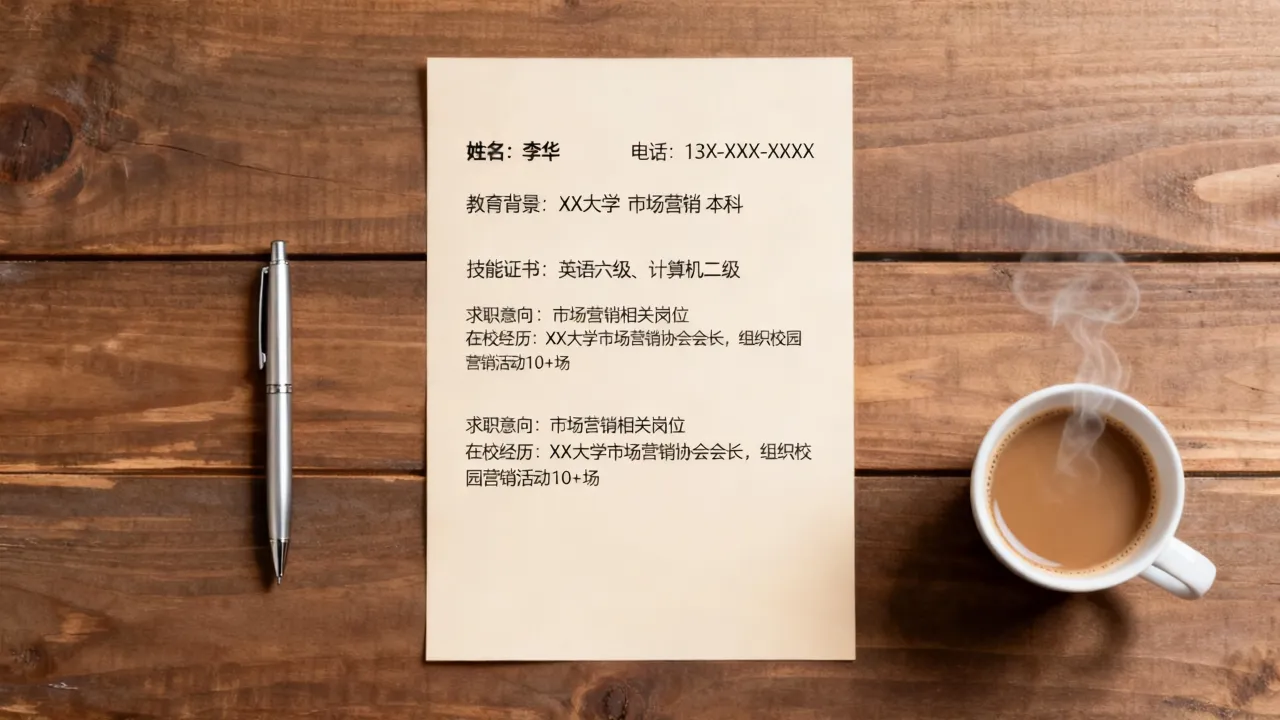 就业简历怎么写?应届生就业简历怎么写才能吸引HR?-图2 就业简历怎么写?应届生就业简历怎么写才能吸引HR?-图2