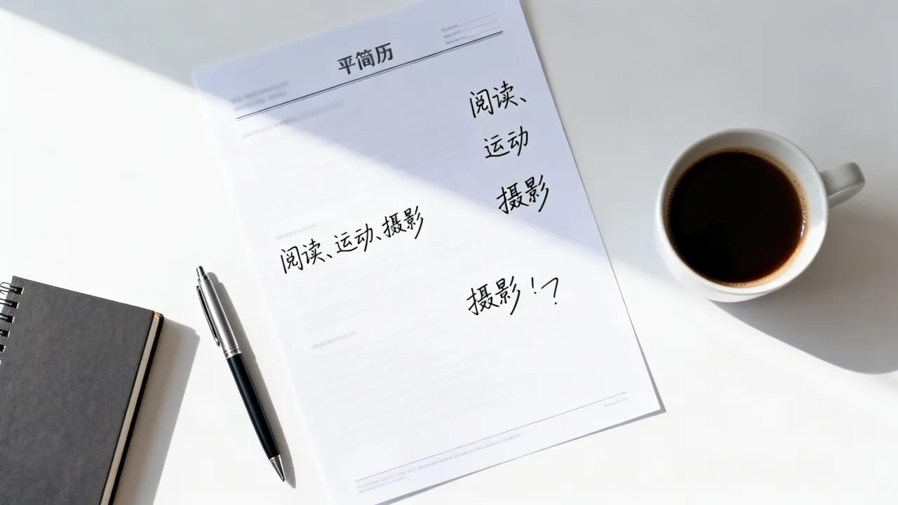 简历爱好怎么填,简历个人爱好怎么写才出彩-图2 简历爱好怎么填,简历个人爱好怎么写才出彩-图2