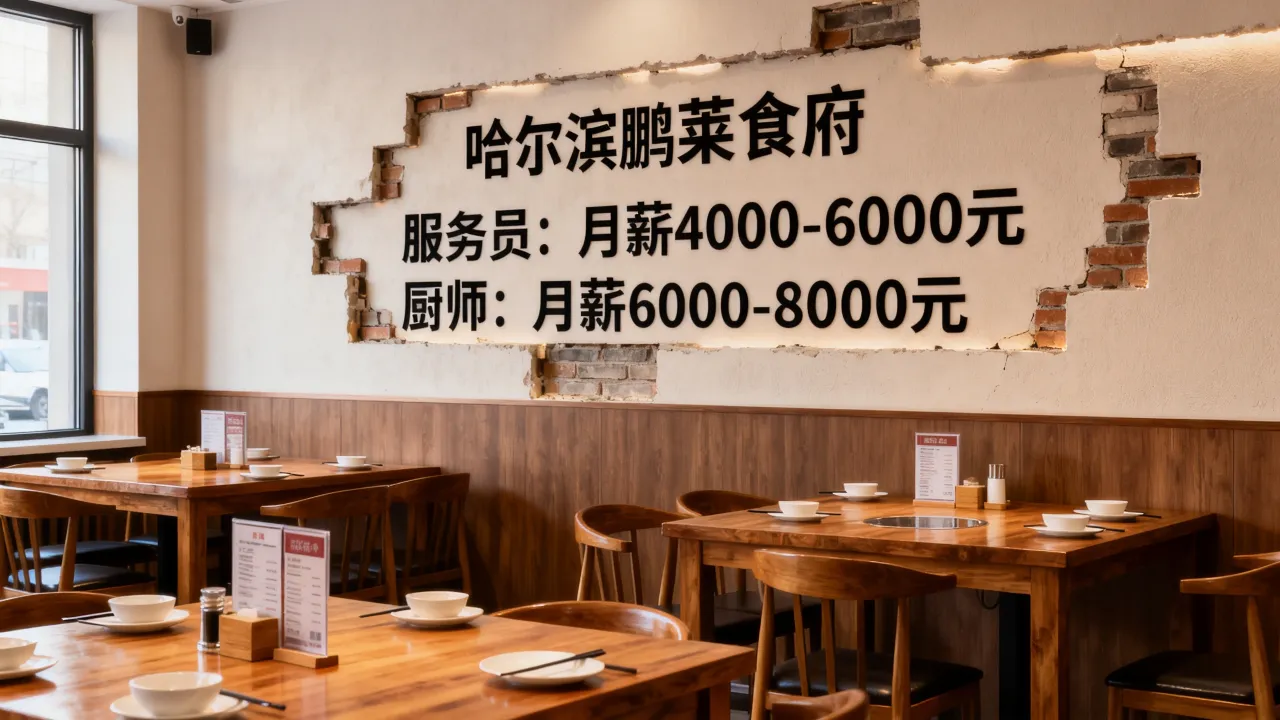 哈尔滨鹏莱食府招聘信息是真的吗,薪资待遇怎么样