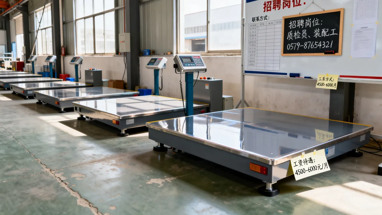 浙江永康衡器厂招聘信息在哪里看?永康衡器厂招工工资待遇怎么样