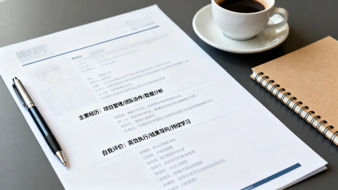 主要简历怎么填，求职简历的自我评价怎么写更好-图2