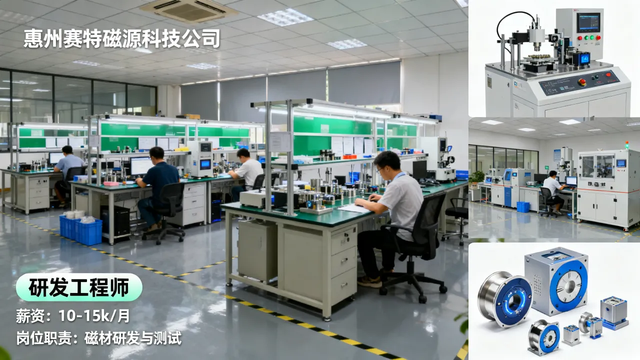 惠州赛特磁源科技招聘是真的吗?工资待遇及最新招聘岗位