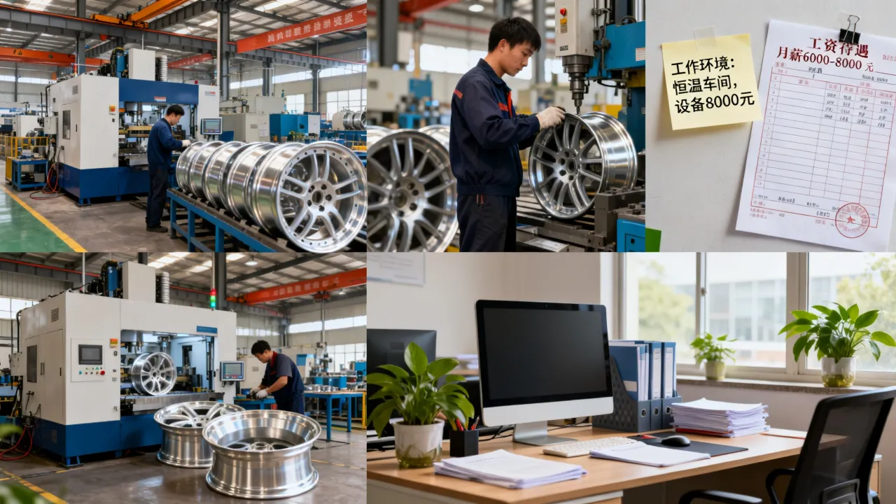 江苏耀中铝车轮招聘工资待遇怎么样,工作环境好不好?