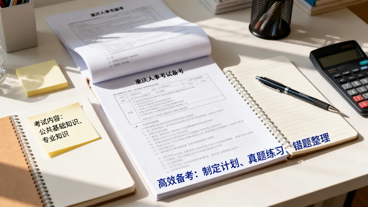 重庆人事考试大纲的考试内容有哪些，如何高效备考？-图1