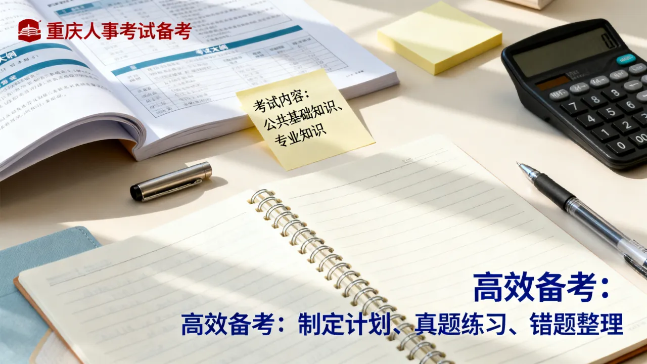 重庆人事考试大纲的考试内容有哪些，如何高效备考？-图2