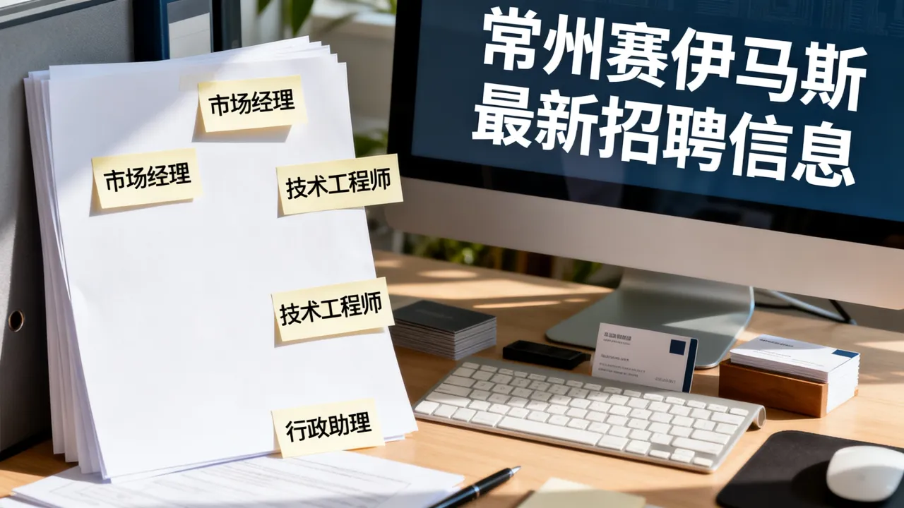 常州赛伊马斯招聘信息有哪些?常州赛伊马斯最新招聘岗位有哪些?-图1 常州赛伊马斯招聘信息有哪些?常州赛伊马斯最新招聘岗位有哪些?-图1