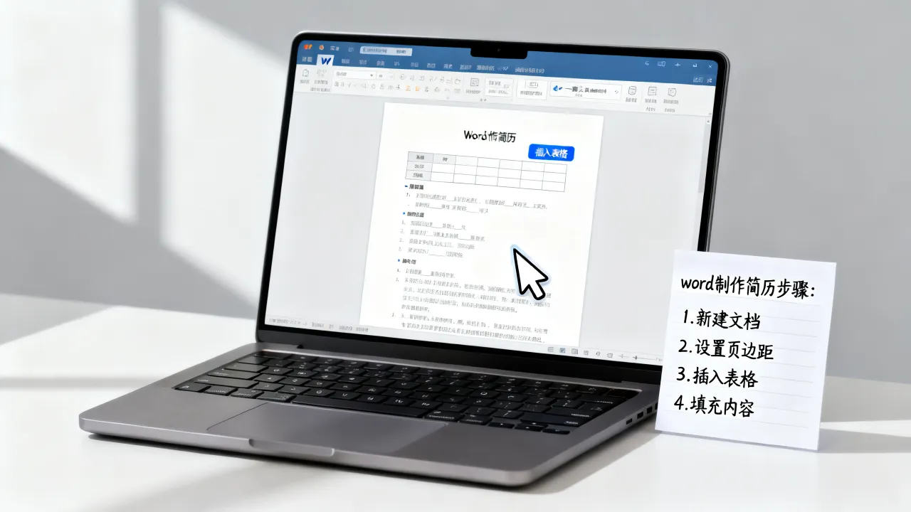 word做简历怎么做?怎么用word制作简历