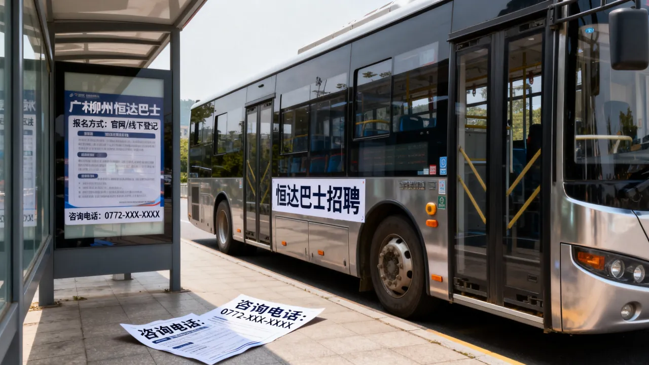 广西柳州恒达巴士招聘信息在哪里看？怎么报名-图2