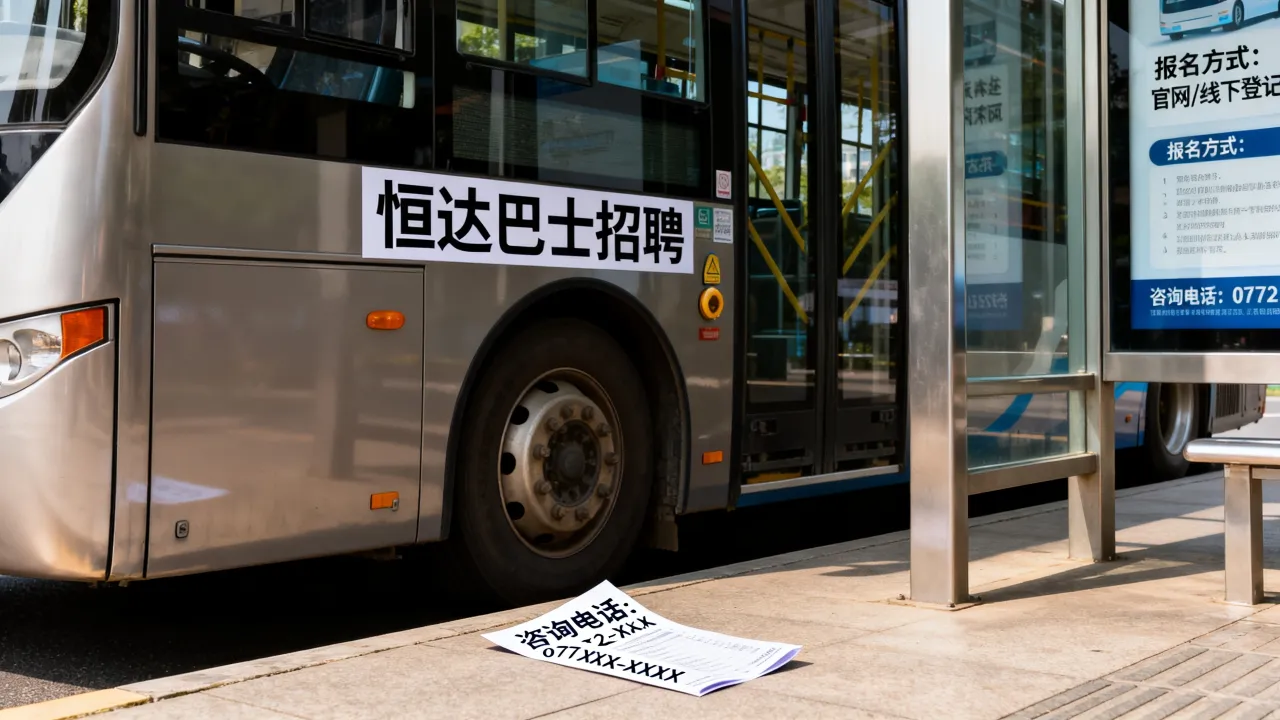 广西柳州恒达巴士招聘信息在哪里看？怎么报名-图3