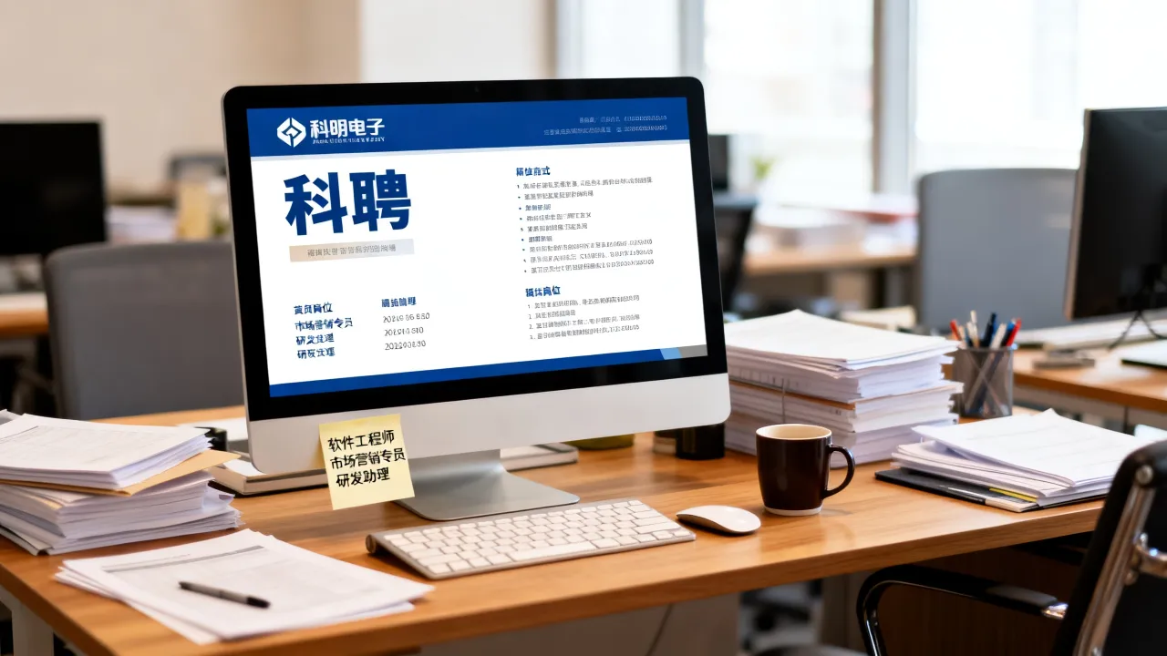 科明电子招聘吗,现在有哪些岗位在招人?-图3 科明电子招聘吗,现在有哪些岗位在招人?-图3