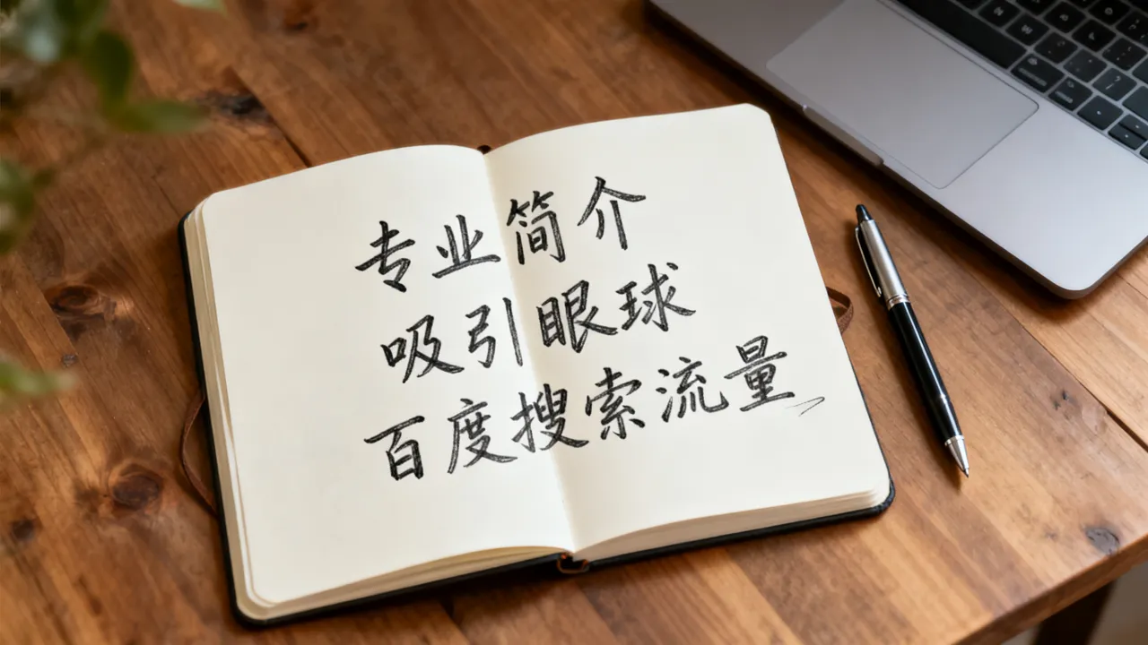 专业简介怎么写?如何写好个人专业简介吸引眼球,提升百度搜索流量-图1 专业简介怎么写?如何写好个人专业简介吸引眼球,提升百度搜索流量-图1