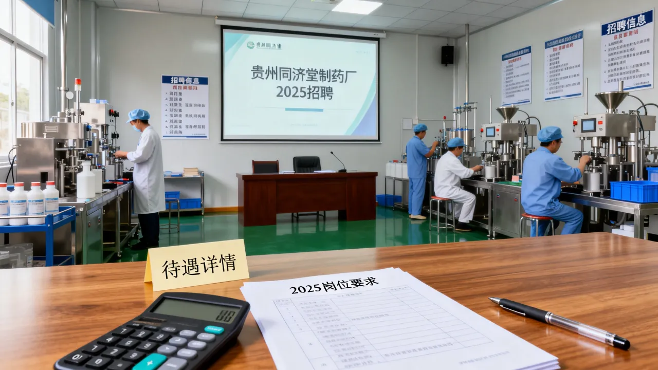 贵州同济堂制药厂招聘吗，2025岗位要求和待遇怎么样-图3