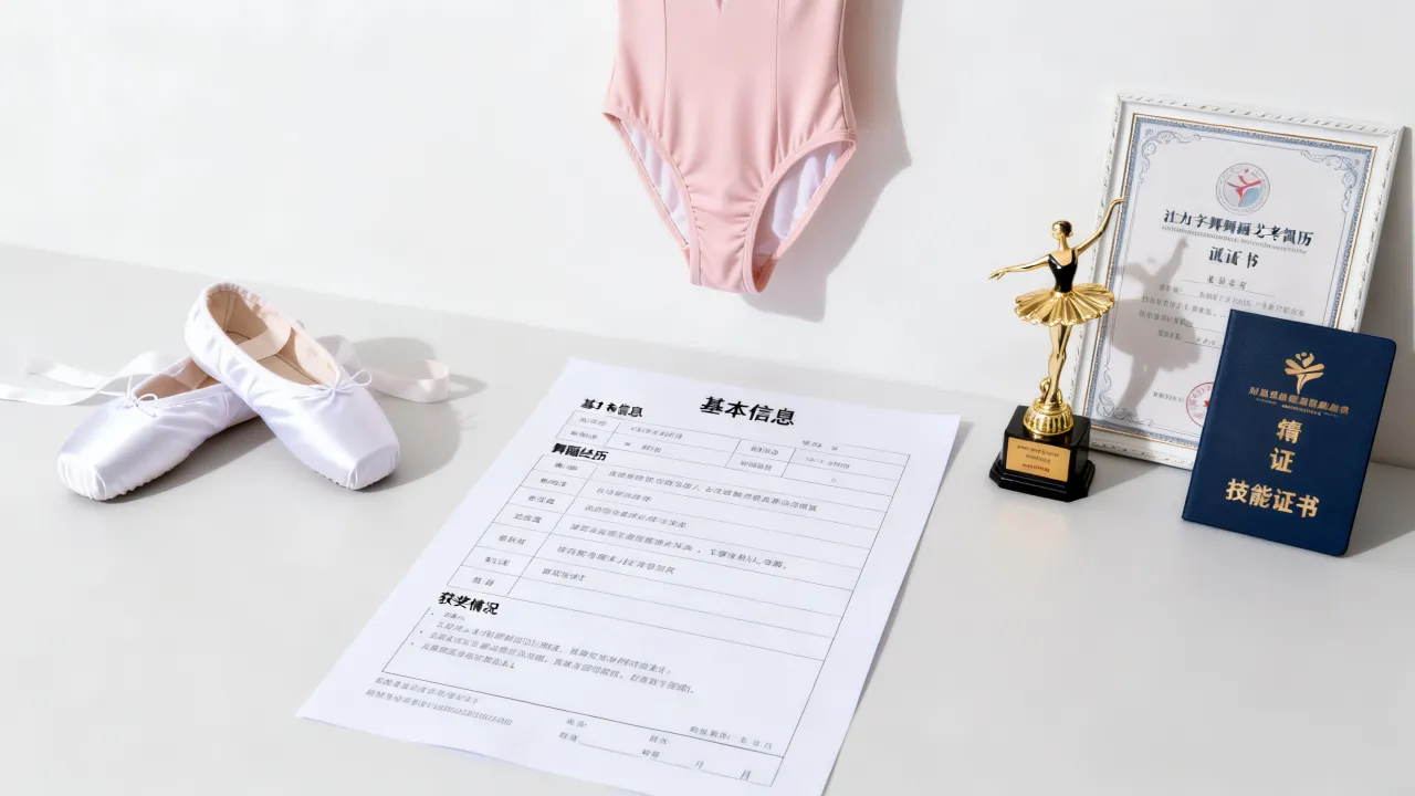 舞蹈的简历怎么写,舞蹈艺考简历需包含哪些内容-图1 舞蹈的简历怎么写,舞蹈艺考简历需包含哪些内容-图1