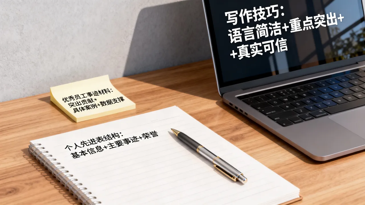 个人先进表怎么写?优秀员工事迹材料写作技巧有哪些?-图1 个人先进表怎么写?优秀员工事迹材料写作技巧有哪些?-图1