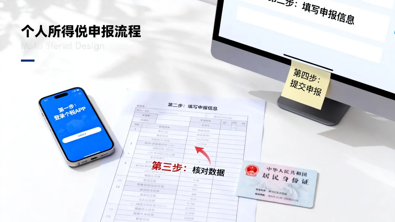 个人所得税如何报,个人所得税申报流程有哪些?-图2 个人所得税如何报,个人所得税申报流程有哪些?-图2