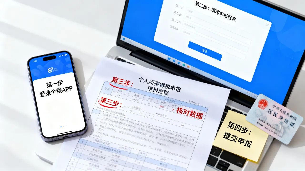 个人所得税如何报,个人所得税申报流程有哪些?-图3 个人所得税如何报,个人所得税申报流程有哪些?-图3