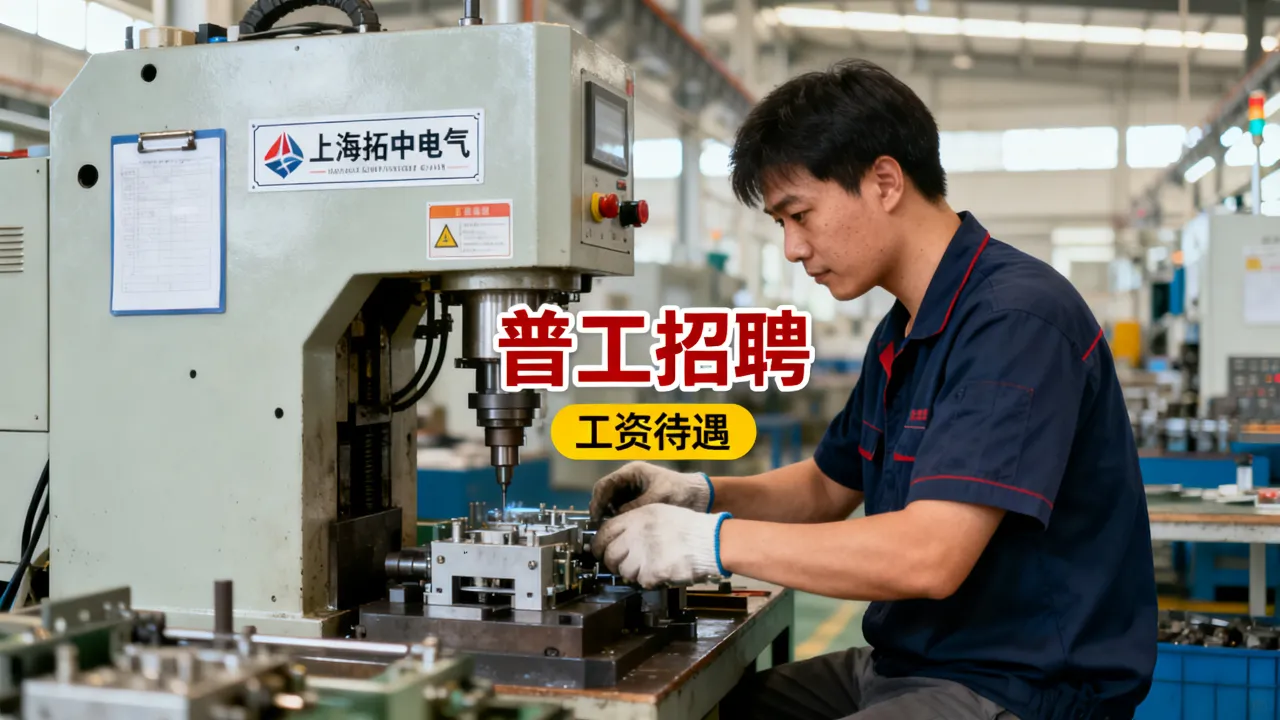 上海拓中电气招聘普工靠谱吗?工资待遇怎么样-图1 上海拓中电气招聘普工靠谱吗?工资待遇怎么样-图1