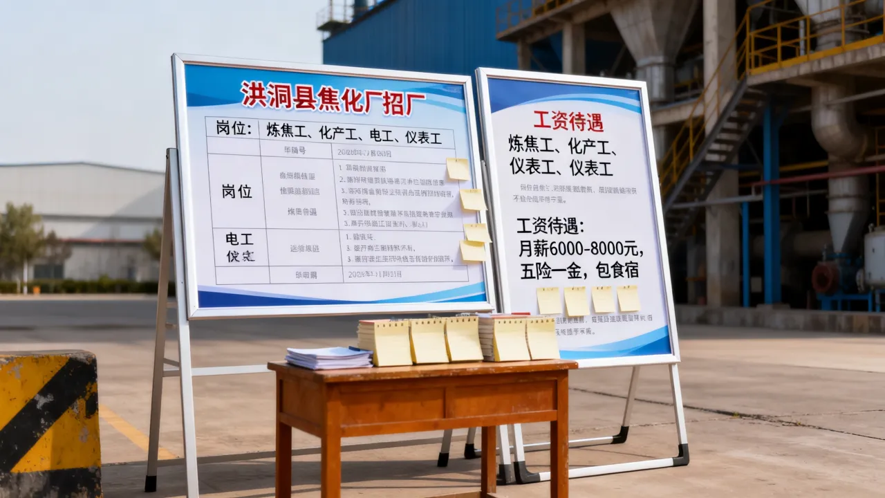 洪洞县焦化厂招聘岗位有哪些,焦化厂招聘工资待遇怎么样?-图3 洪洞县焦化厂招聘岗位有哪些,焦化厂招聘工资待遇怎么样?-图3