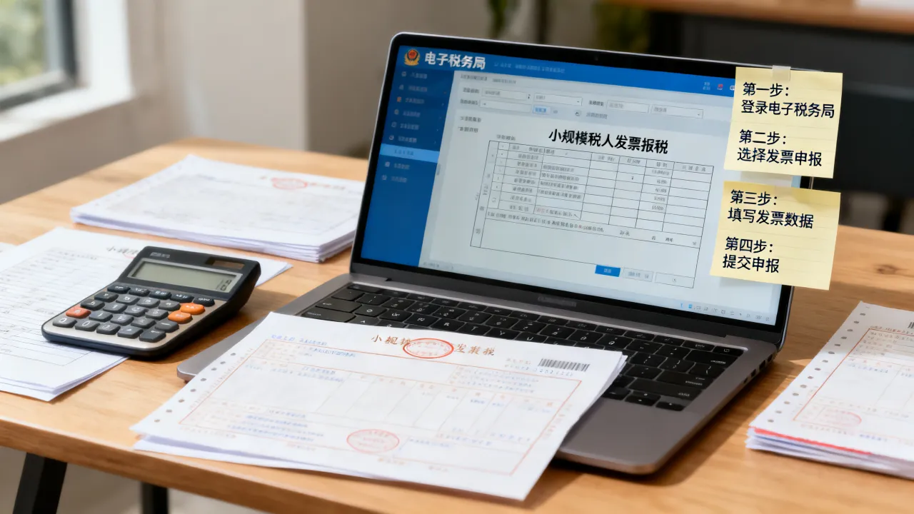 如何发票报税?小规模纳税人发票报税操作流程-图1 如何发票报税?小规模纳税人发票报税操作流程-图1