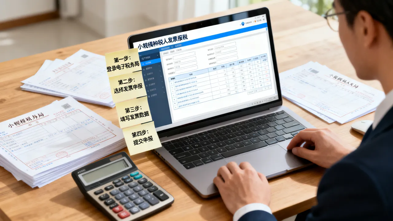 如何发票报税?小规模纳税人发票报税操作流程-图2 如何发票报税?小规模纳税人发票报税操作流程-图2