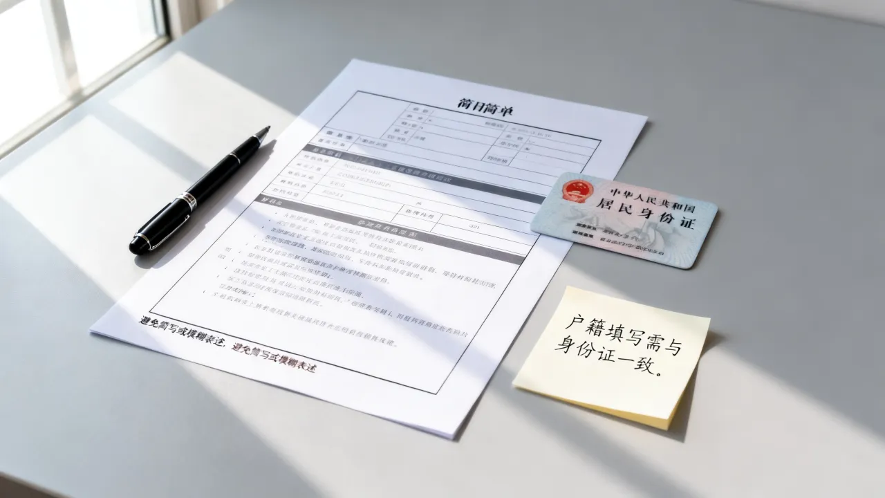 简历户籍怎么写,简历户籍填写注意事项有哪些-图2 简历户籍怎么写,简历户籍填写注意事项有哪些-图2