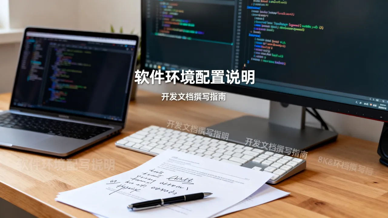 软件环境怎么写,软件开发文档中环境配置说明怎么写-图2 软件环境怎么写,软件开发文档中环境配置说明怎么写-图2