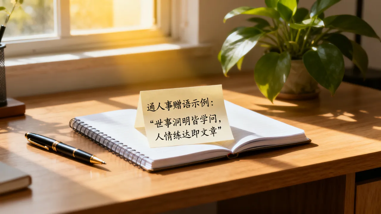 通人事赠语是什么意思,通人事赠语怎么写才好-图2 通人事赠语是什么意思,通人事赠语怎么写才好-图2