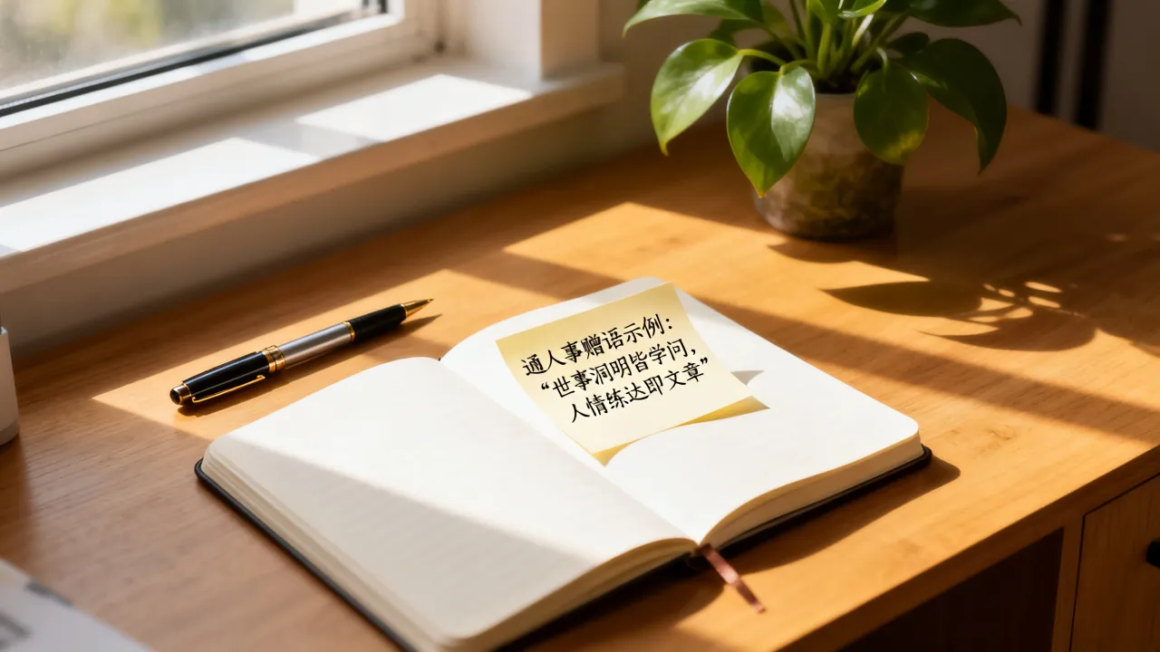 通人事赠语是什么意思,通人事赠语怎么写才好-图3 通人事赠语是什么意思,通人事赠语怎么写才好-图3