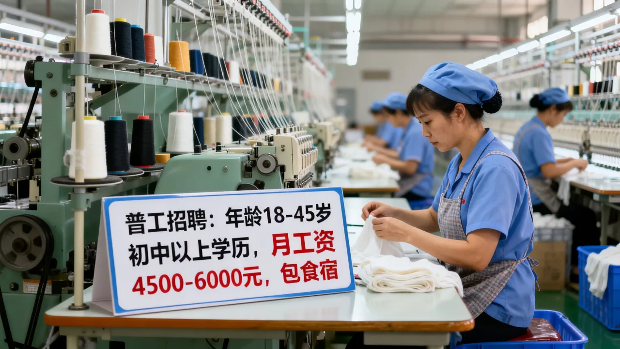 晋江龙湖纺织厂招聘信息有哪些,龙湖纺织厂招聘普工工资多少?-图1 晋江龙湖纺织厂招聘信息有哪些,龙湖纺织厂招聘普工工资多少?-图1