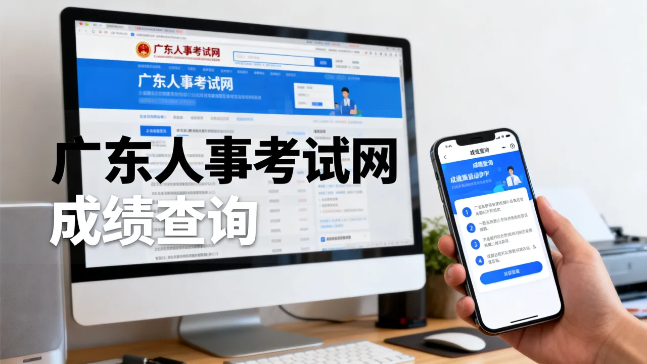广东人事四是什么？广东人事考试网怎么查成绩-图1