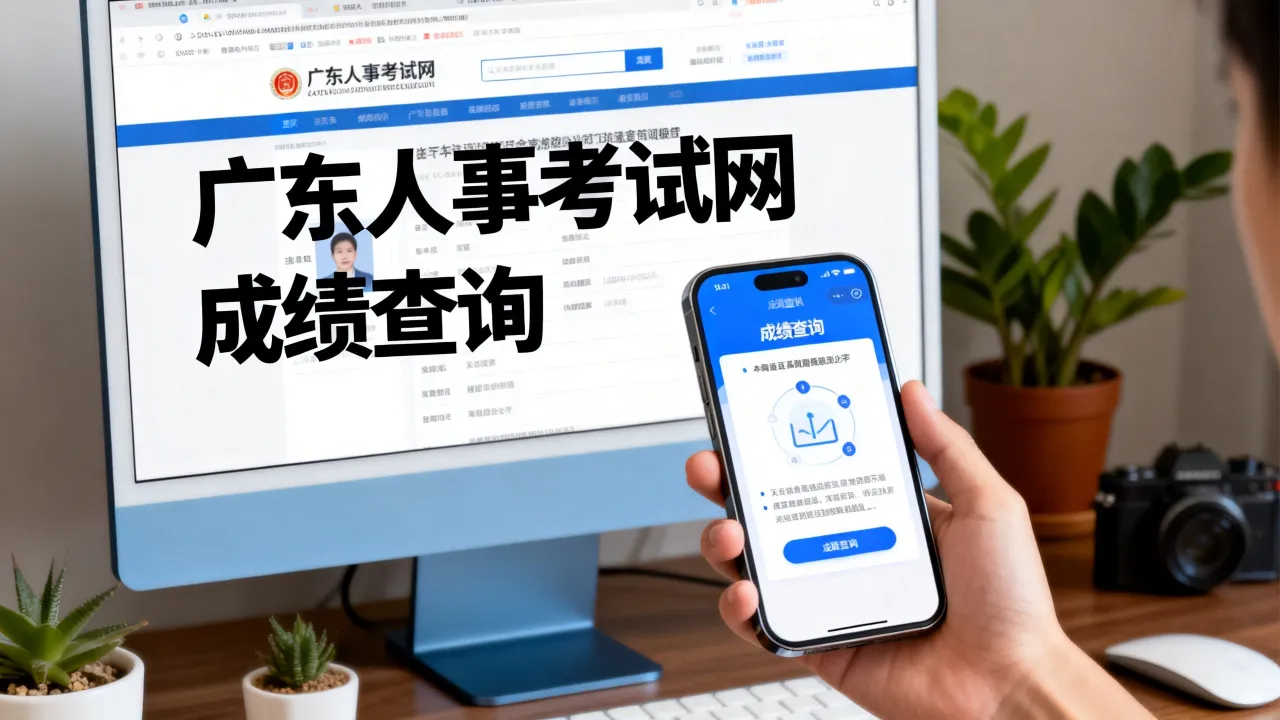 广东人事四是什么？广东人事考试网怎么查成绩-图2