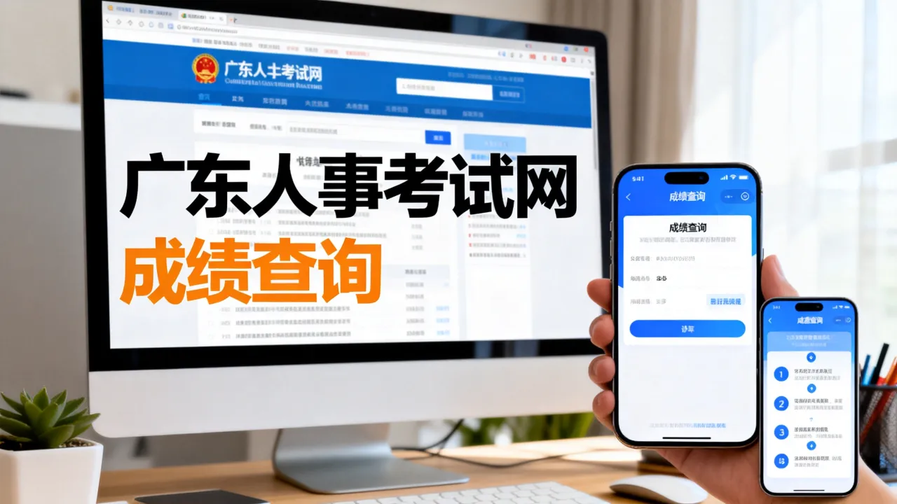 广东人事四是什么？广东人事考试网怎么查成绩-图3
