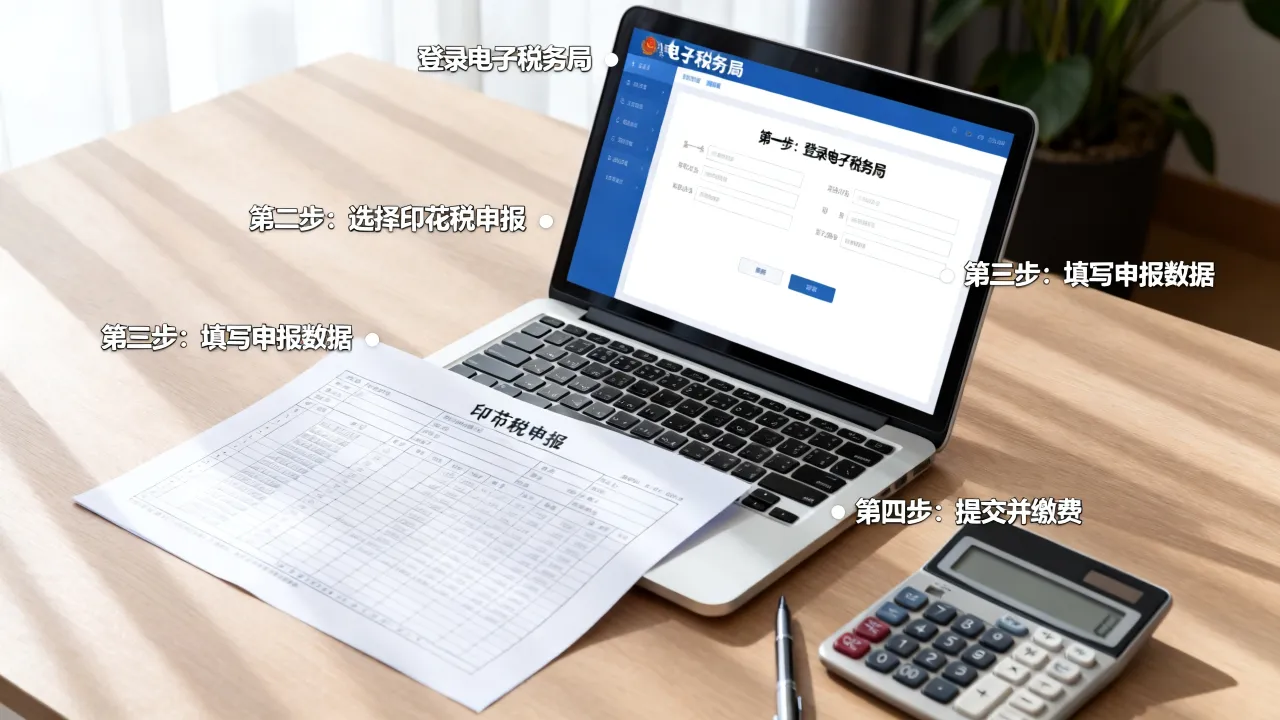 如何报印花税?印花税申报流程及网上申报怎么操作-图3 如何报印花税?印花税申报流程及网上申报怎么操作-图3