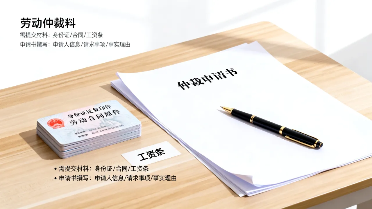 人事劳动仲裁申请需要什么材料,劳动仲裁申请书怎么写?