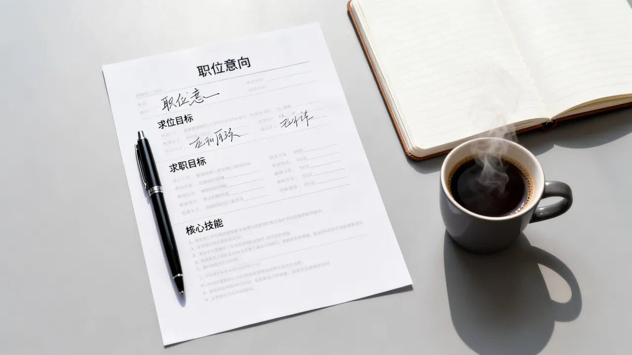 职位意向怎么写,求职意向怎么写才能让简历更出彩?
