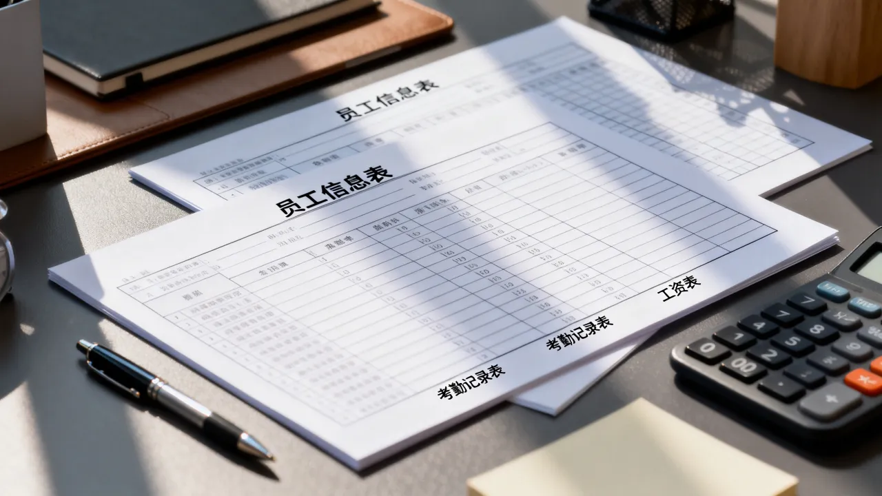 人事三大表是什么?人事三大表包括哪些内容,如何制作?-图2 人事三大表是什么?人事三大表包括哪些内容,如何制作?-图2
