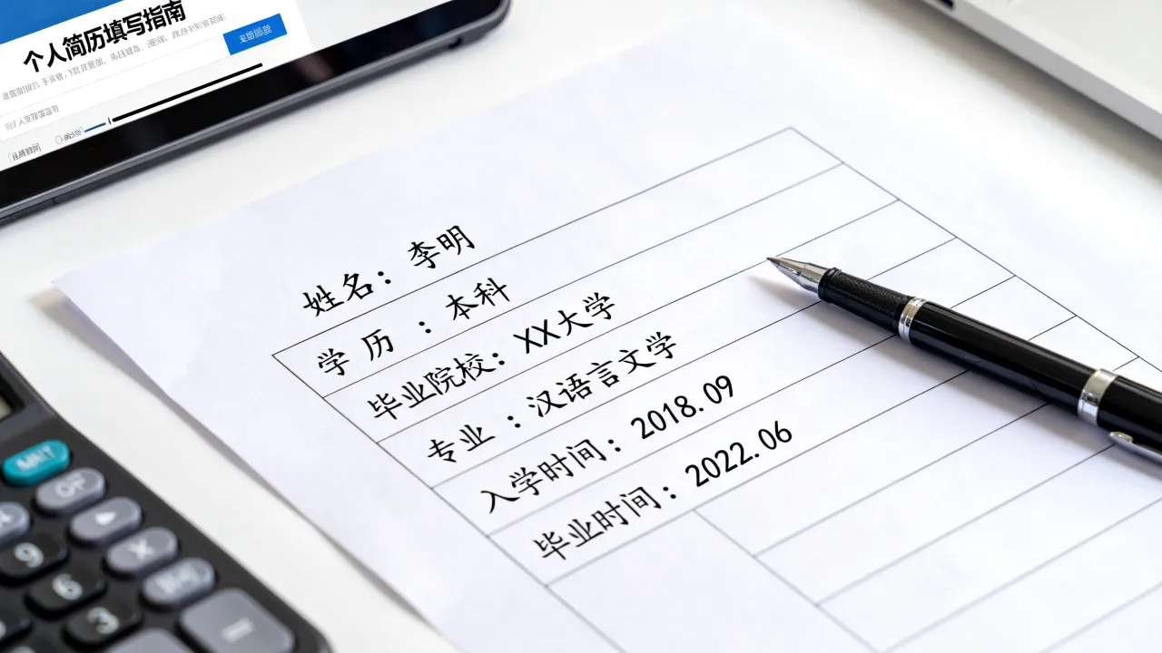 学历信息怎么写,个人简历学历信息怎么填写才正确?