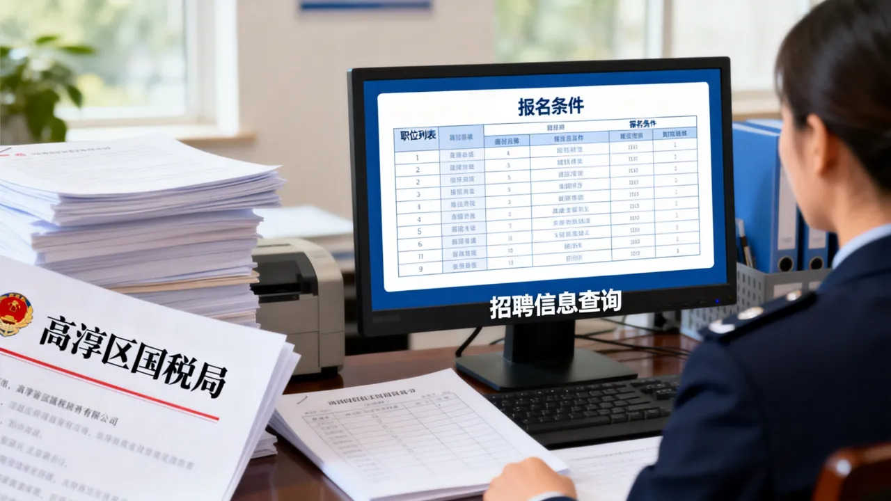 高淳区国税局招聘信息怎么查?有哪些职位和报名条件?-图2 高淳区国税局招聘信息怎么查?有哪些职位和报名条件?-图2