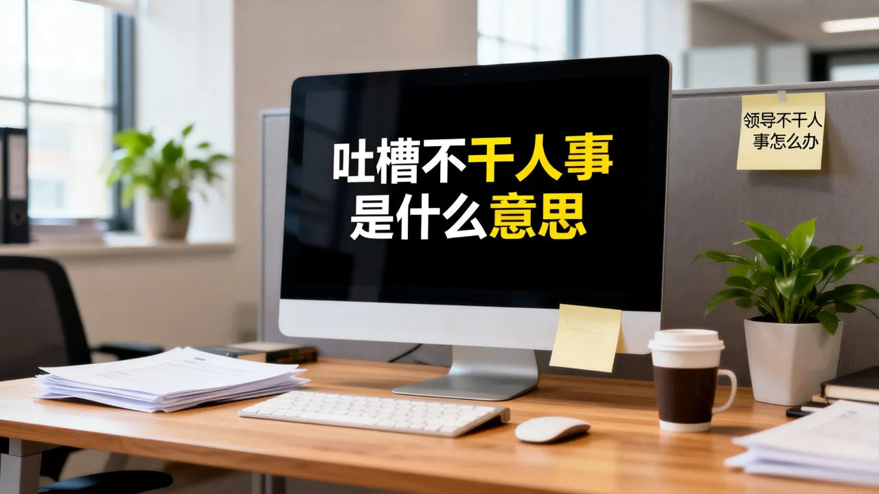 吐槽不干人事是什么意思，领导不干人事怎么办？-图2