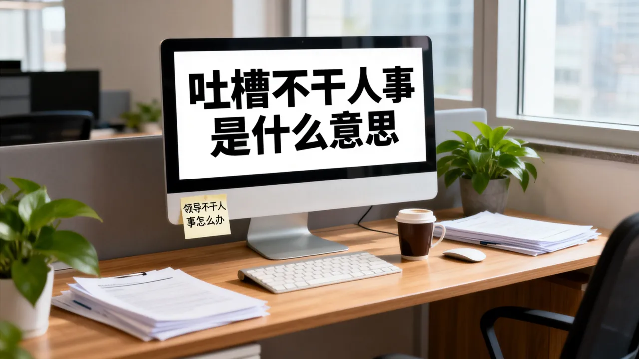 吐槽不干人事是什么意思，领导不干人事怎么办？-图3